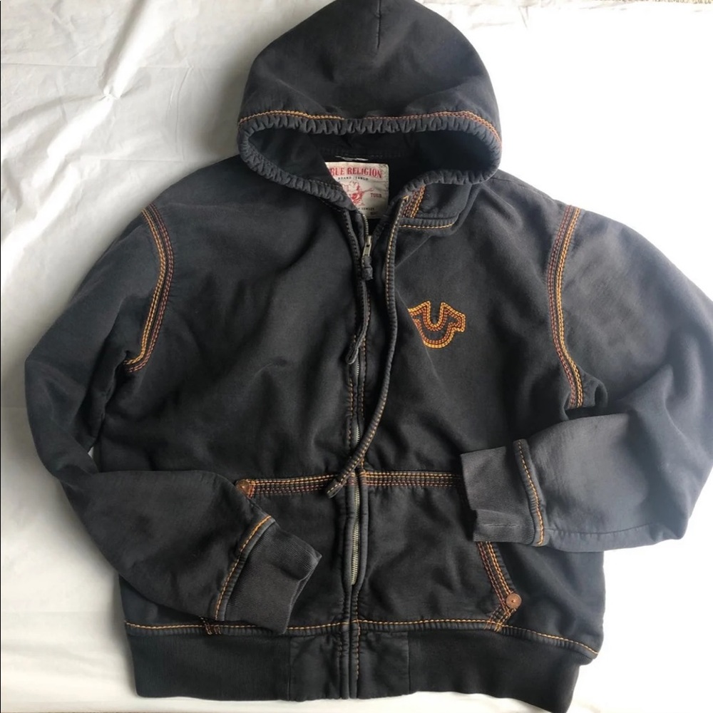 True Religion Hoodie Sweatshirt Mens xl